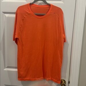 Lululemon Bright Orange T-Shirt